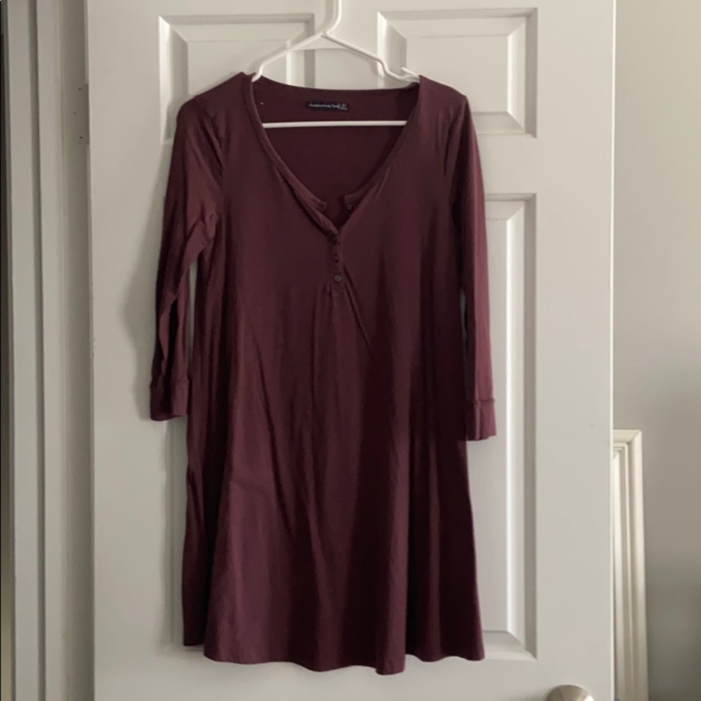 Maroon dress